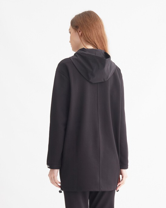 CK Effect Hooded Sweat Dress