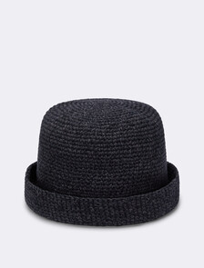 Monogram Cotton Classic Bucket Hat, BLACK BEAUTY, hi-res
