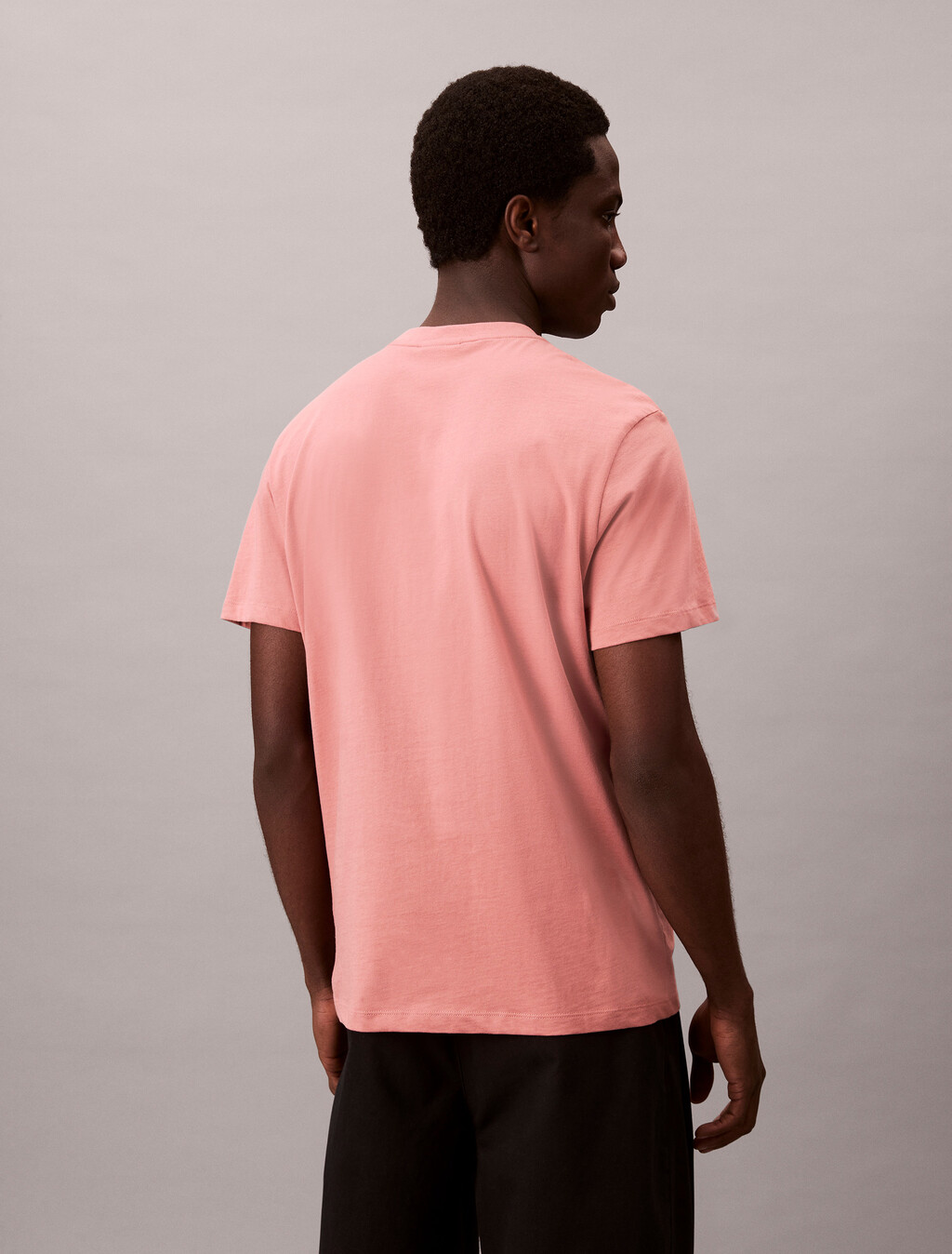 Solid Liquid Touch Crewneck Tee, Sunset Rose, hi-res