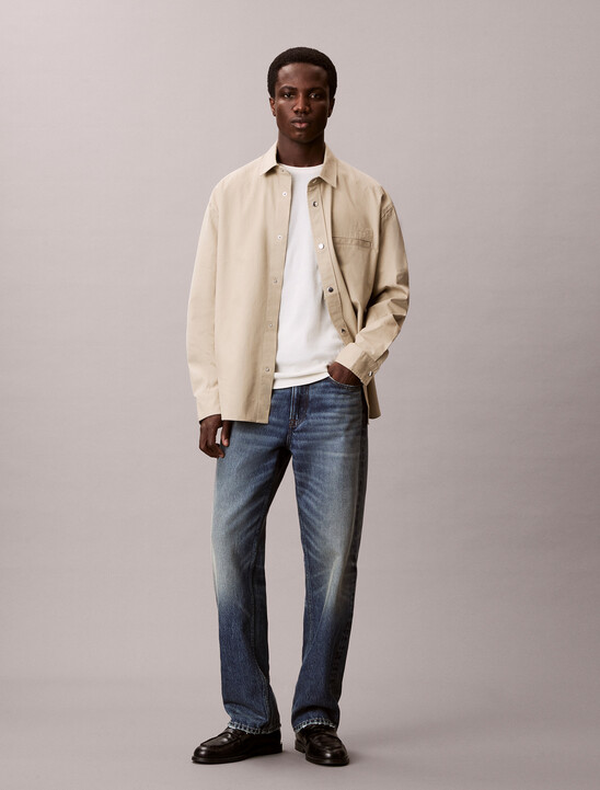 LS OVRSZD WRKWR SHRTAncient Marble