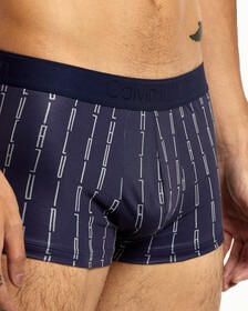 CK BLACK MICRO LOW RISE TRUNK, Calvin Linear Stripe Logo_Blue Shadow, hi-res