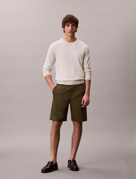 Refined Cotton Stretch Short