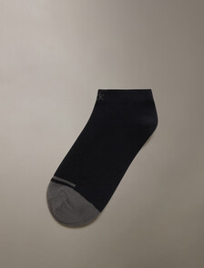 CK Logo Low Cut Sock, BLACK, hi-res