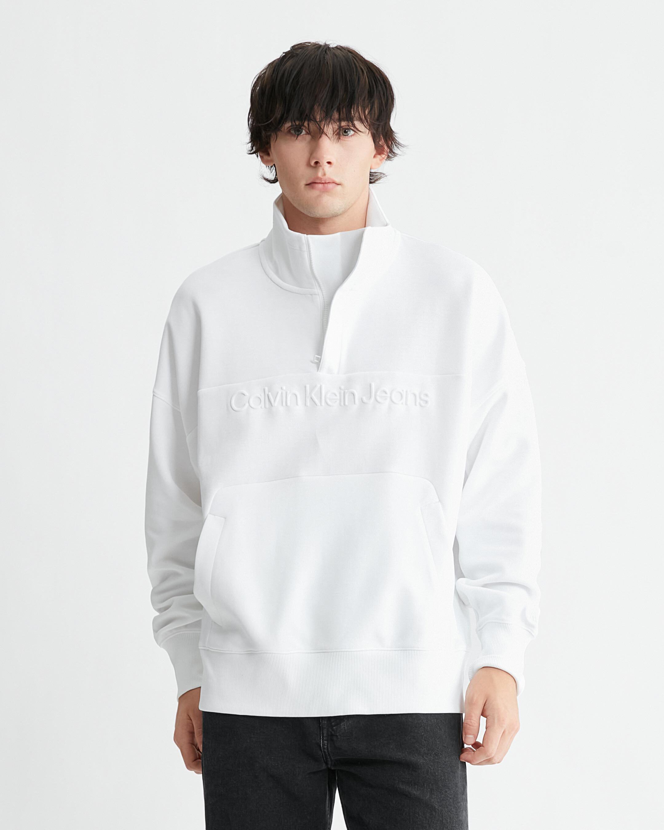 Calvin klein online half zip sweater