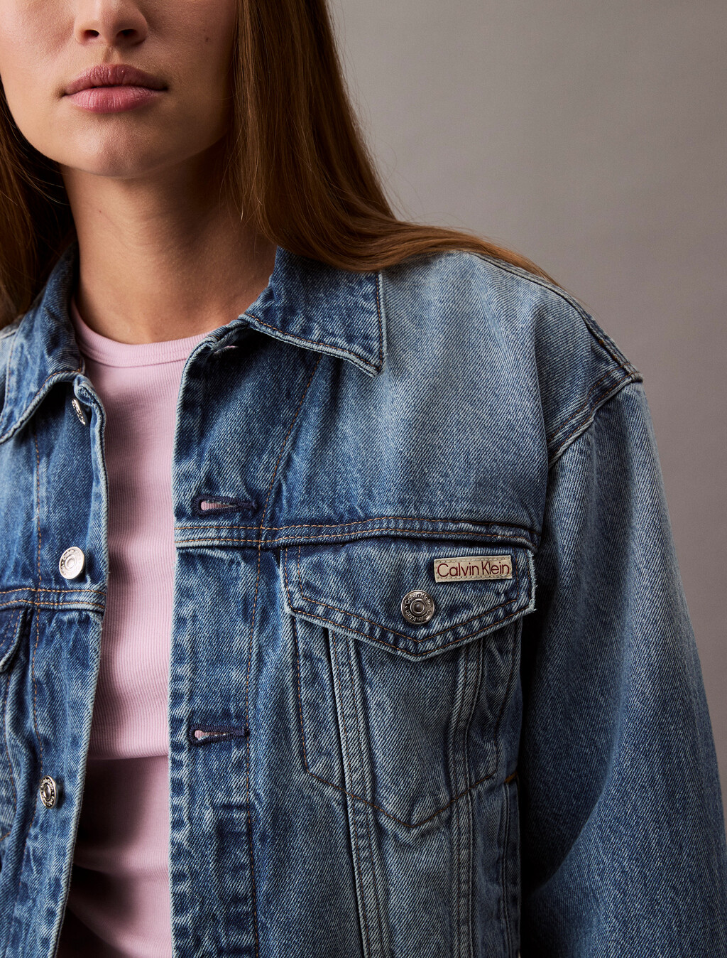 90's Denim Jacket, GOLD DUST, hi-res