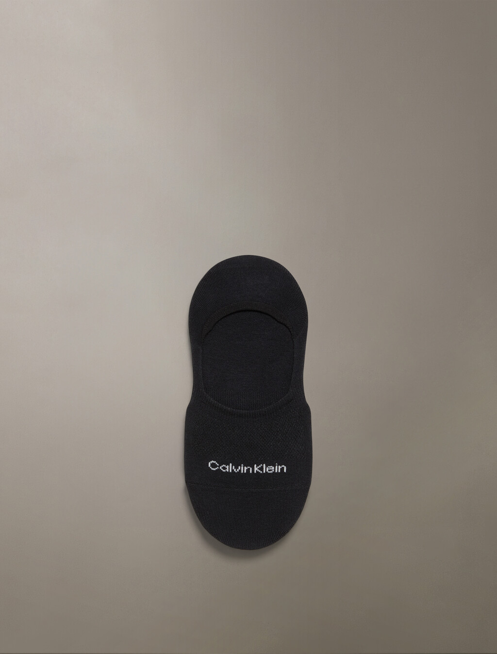 CK Logo Mesh No Show Liner Sock, BLACK, hi-res