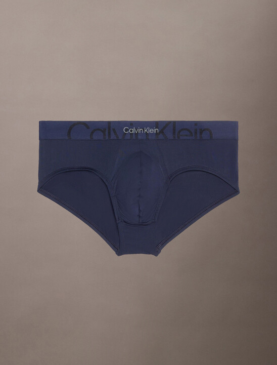 Embossed Icon Microfiber Hipster Briefs