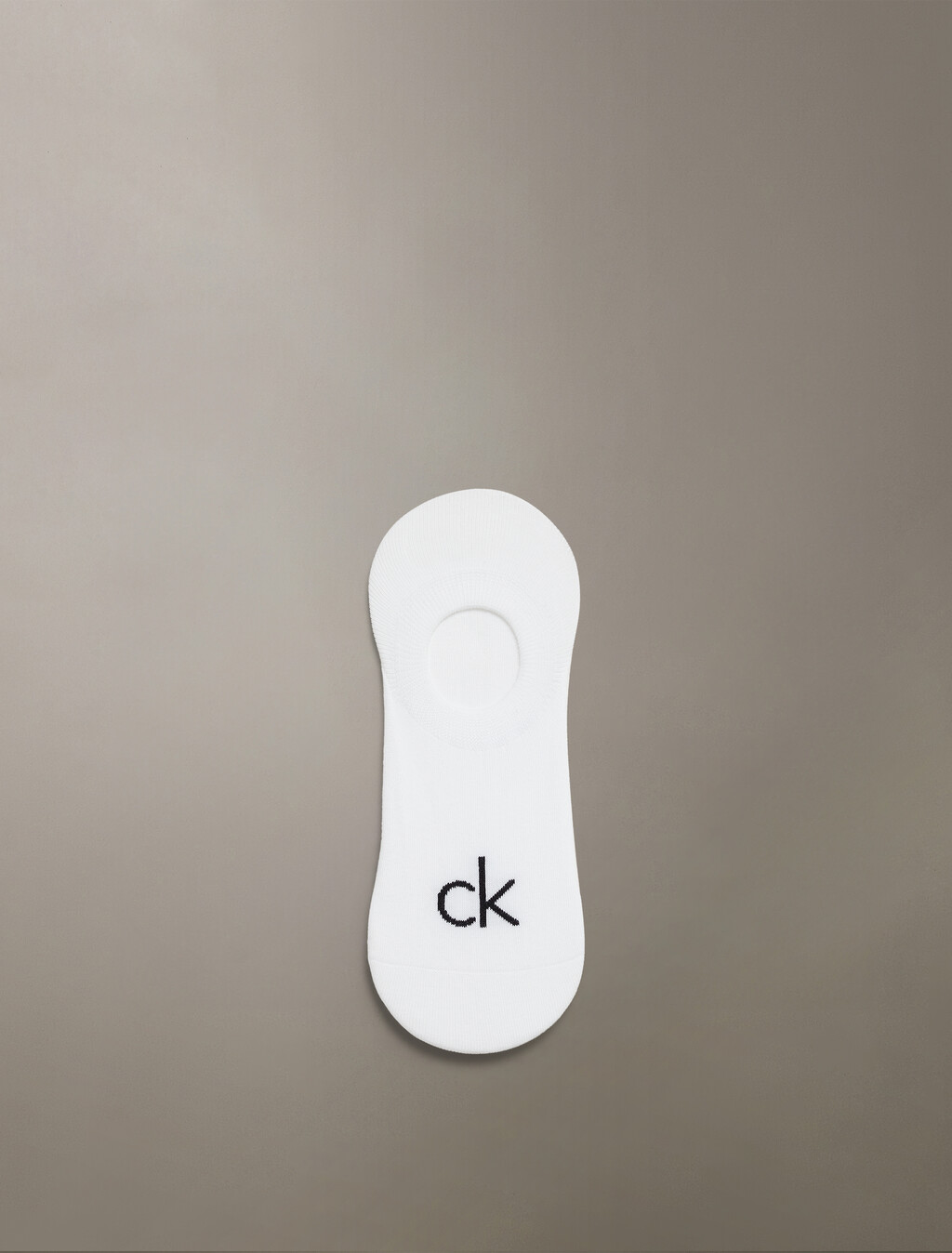 Monogram Liner Sock, WHITE, hi-res