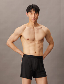 Ultra Soft Modal Slim Boxer, Black, hi-res