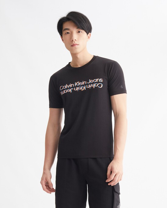 Movements Glitched Logo Slim Tee