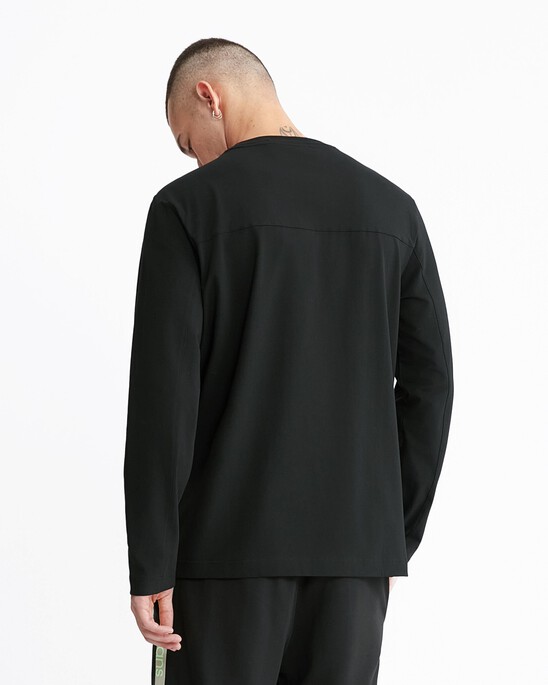Embossed Institutional Logo Organic Cotton Tee