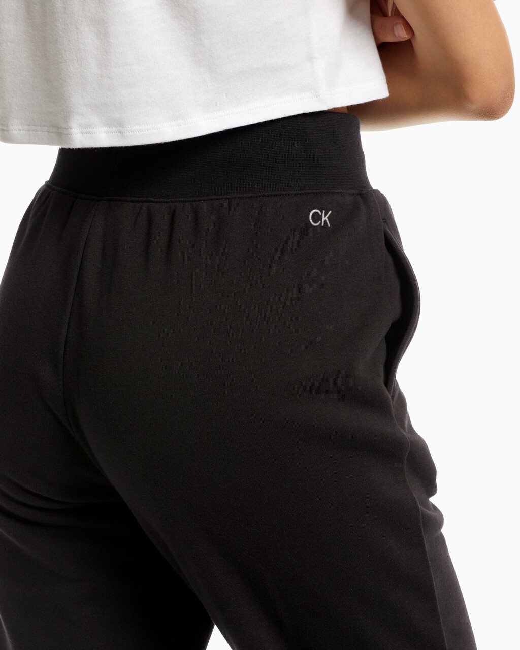 CORE FRENCH TERRY SWEAT PANTS, CK BLACK, hi-res