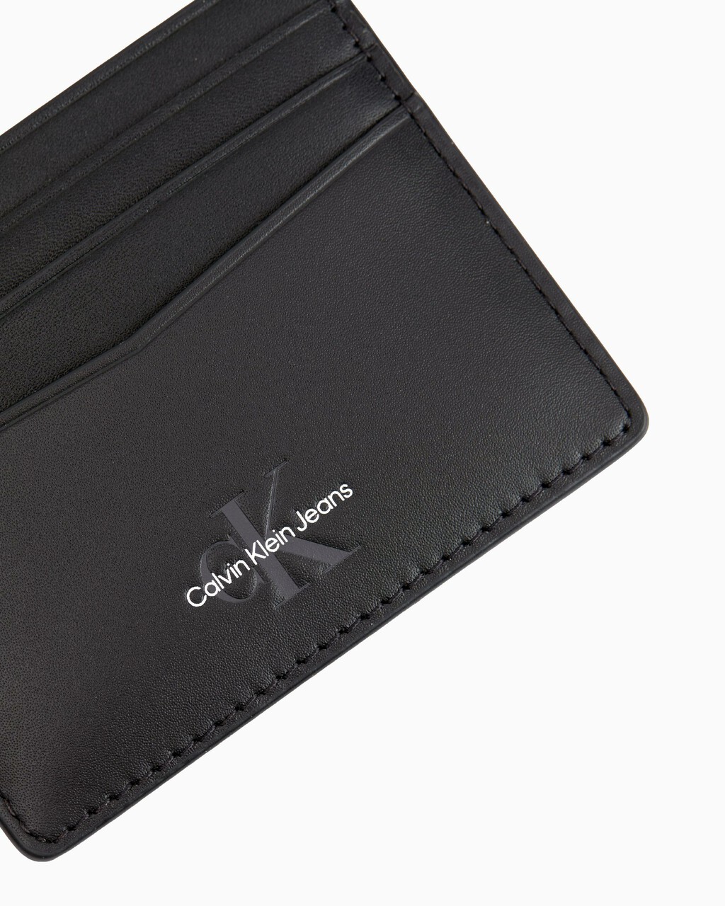 Monogram Soft Leather Cardcase, BLACK, hi-res