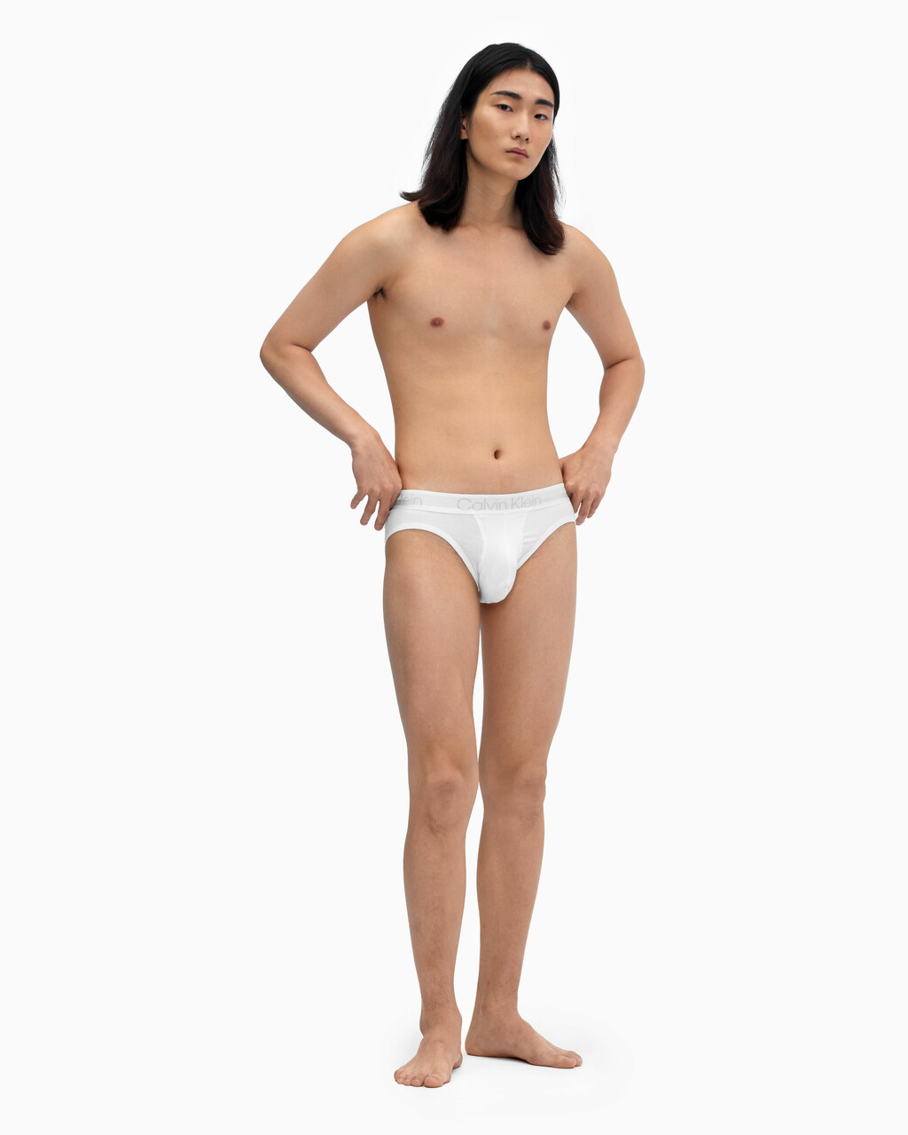 Structure Cotton Hipster Briefs 2 Pack, WHTE/GRYHTR, hi-res