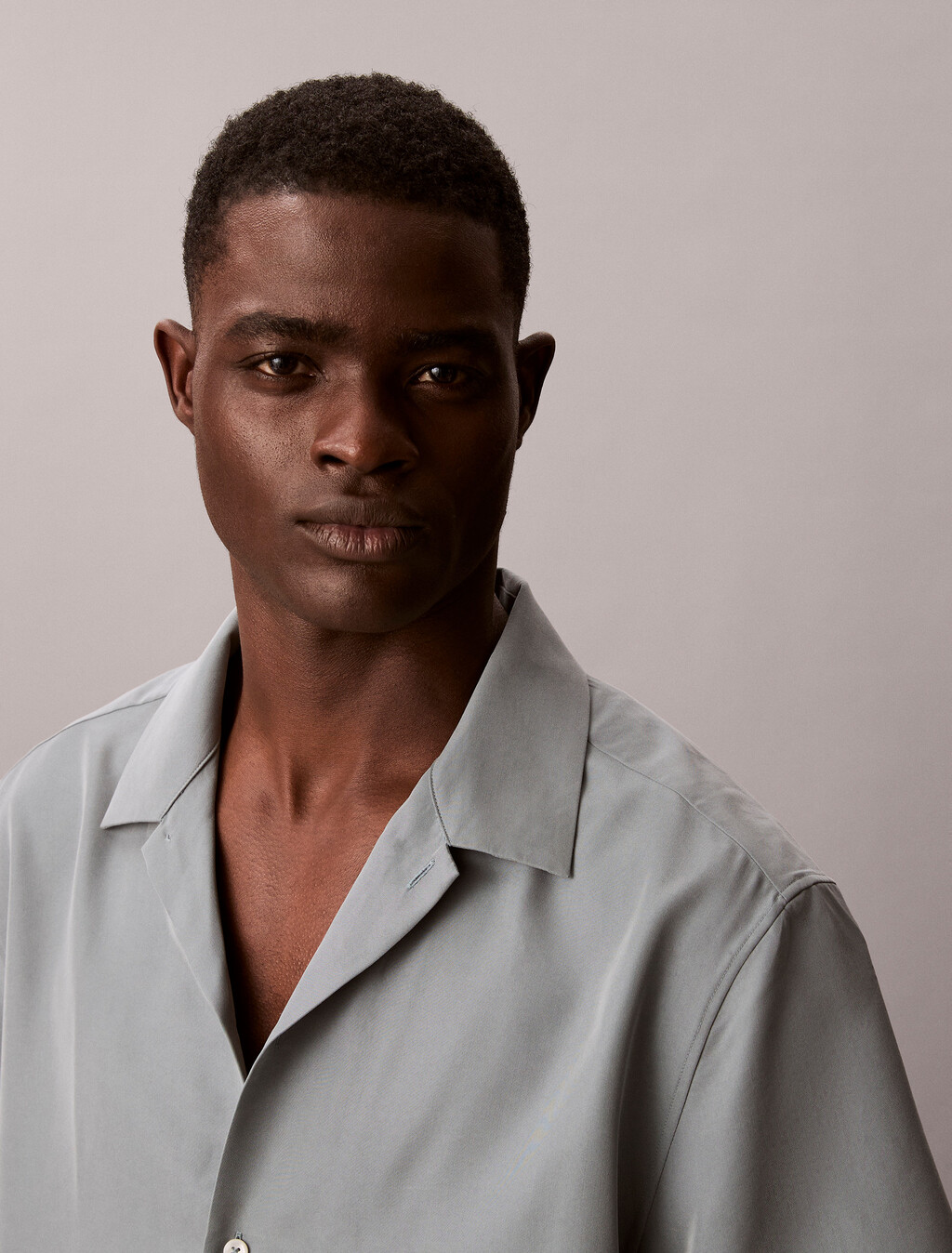 Soft Modal Short Sleeve Shirt, Frosted Spruce, hi-res