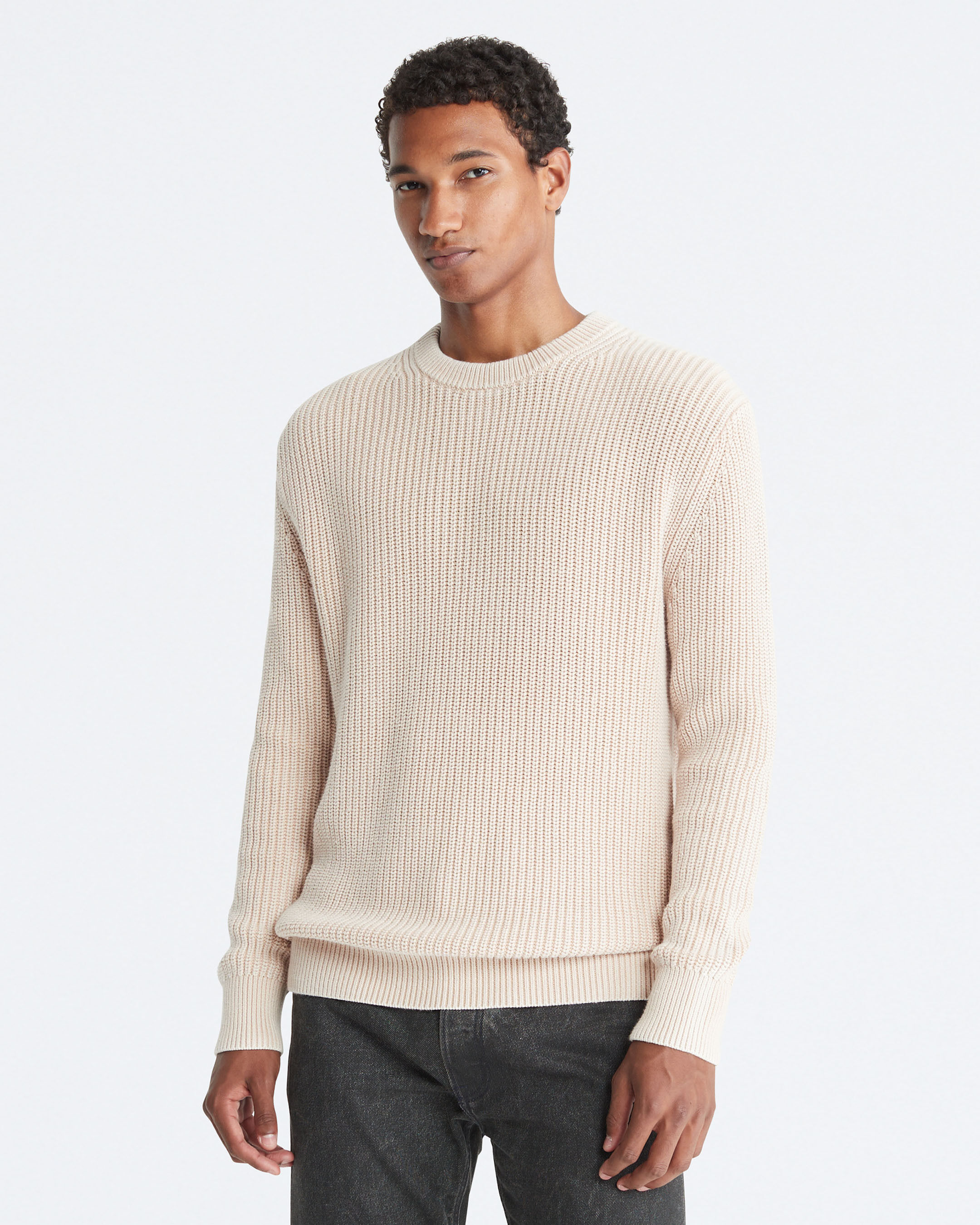Calvin klein knitted sweater sales