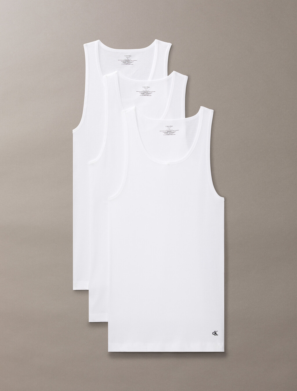 Cotton Classics 3-Pack Tank Top, WHITE/WHITE/WHITE, hi-res