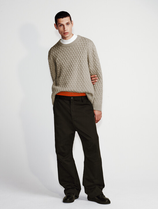 Wide Leg Chinos