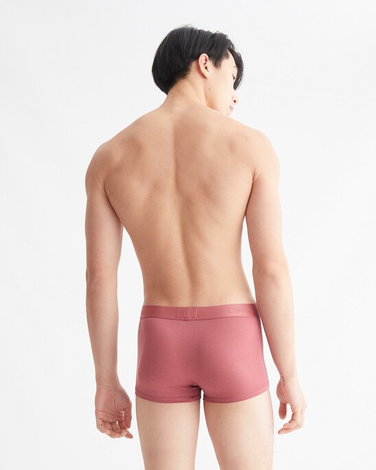 CK BLACK ULTRA SOFT CASHMERE LOW RISE TRUNKS