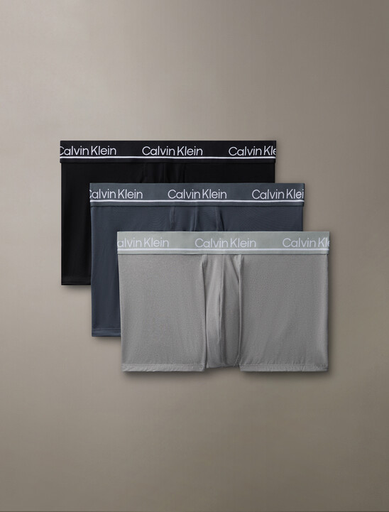 CK Micro Plus Low Rise Trunks 3 Pack