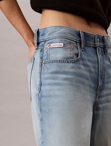 Relaxed Bermuda Denim Short, TINTED COYNE, hi-res