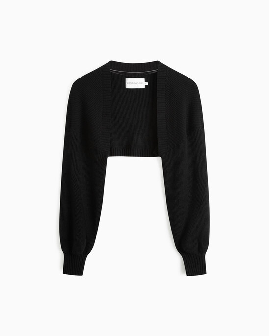 Feminine 2 In 1 Knit Cardigan