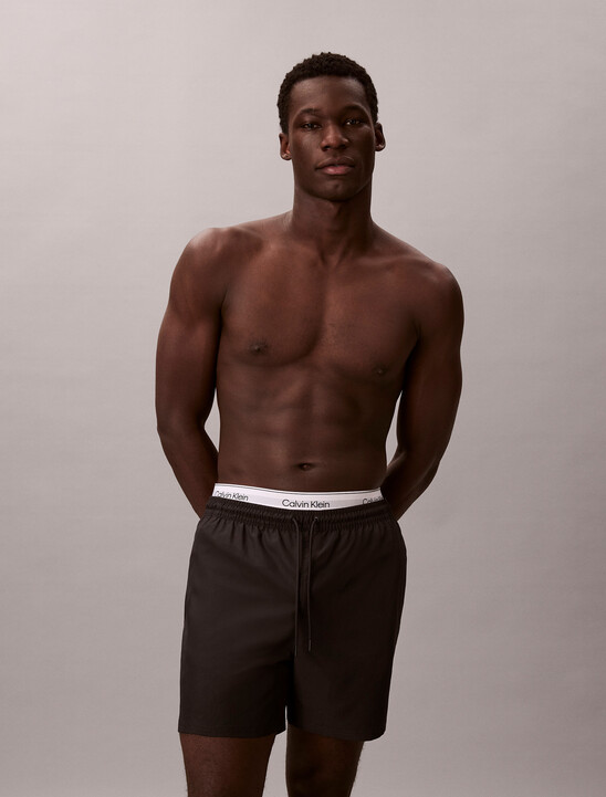 Medium Drawstring Swim Shorts - CK Essentials