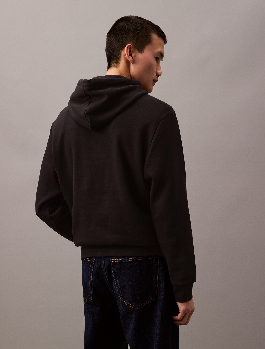 Archive Logo Fleece Hoodie, Black Beauty, hi-res