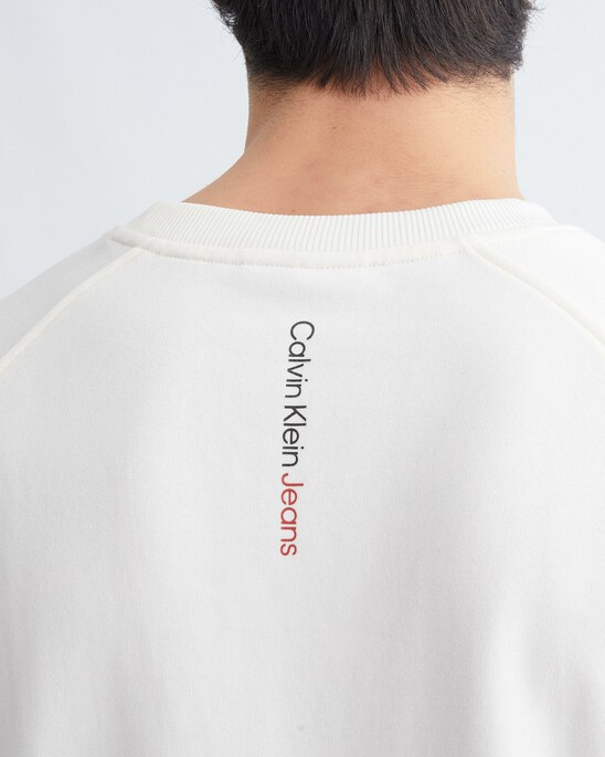 INFINITE COOL MONOGRAM SHORT SLEEVE SWEATSHIRT