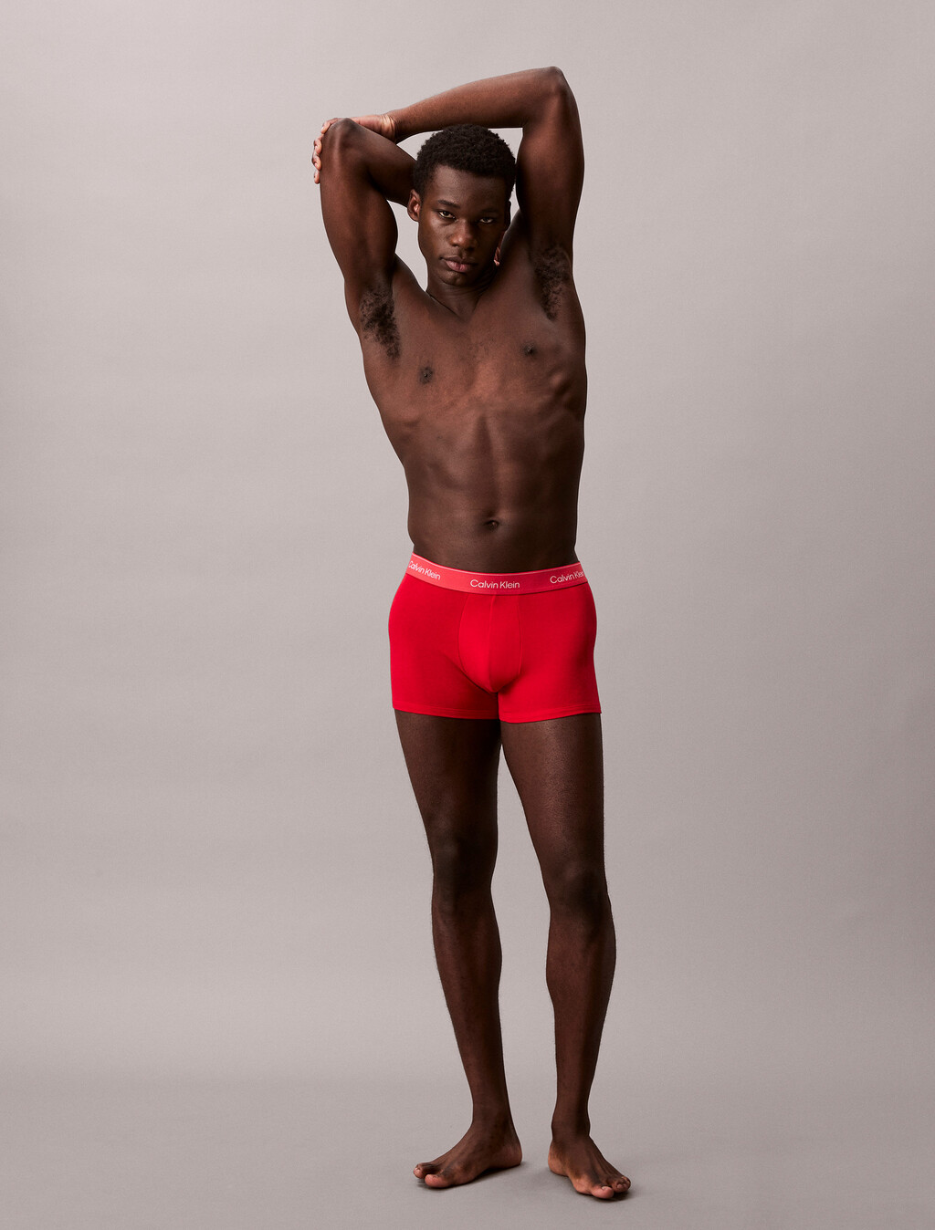 Icon Cotton Stretch Trunks 2 Pack, ADRENALINE RUSH W/ DTM WB/BLACK W/ DTM WB, hi-res