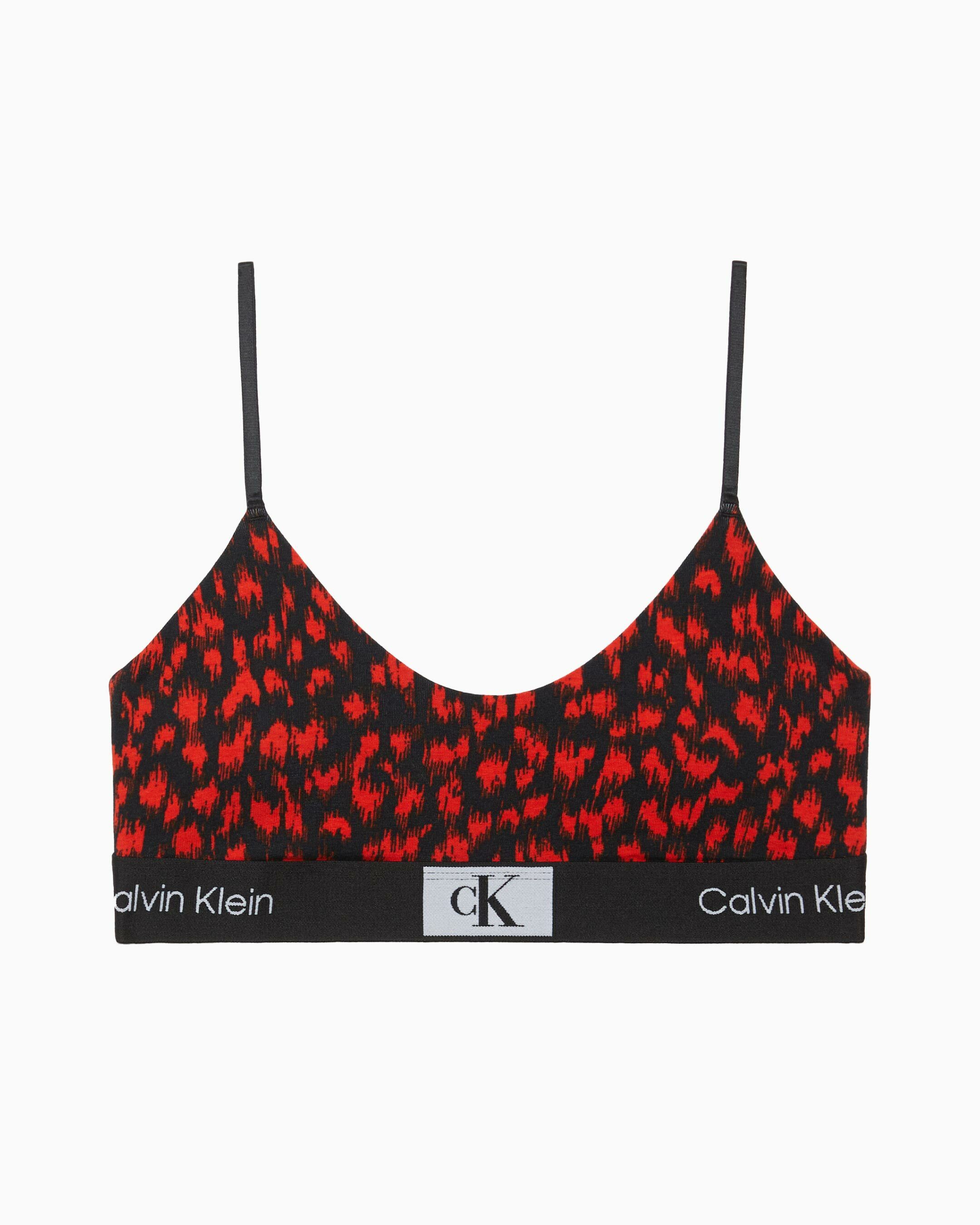 Calvin klein animal bralette cheap