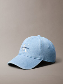 Denim Logo Cap, Vintage Denim, hi-res