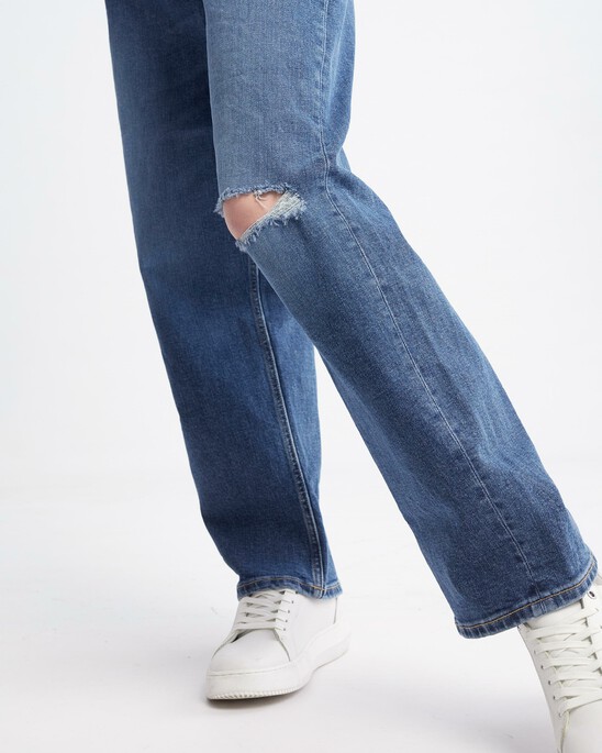 Italian Denim 90s Straight Jeans