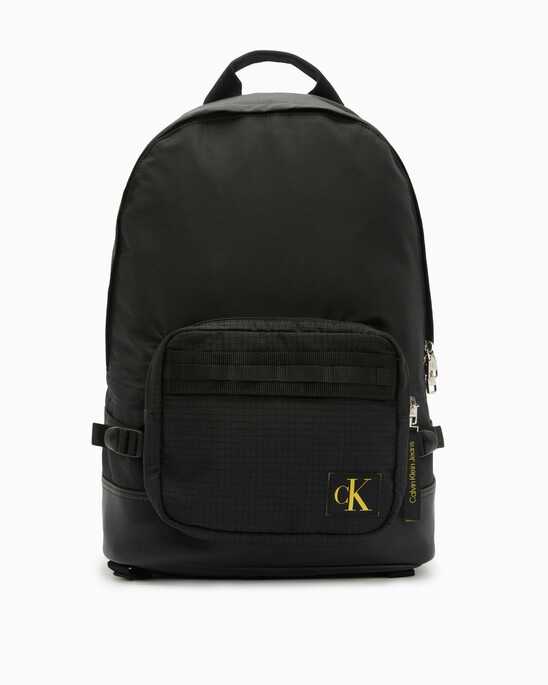 MIX MATERIAL CAMPUS BACKPACK