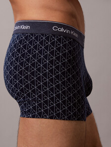 Trunks - Icon Cotton Denim Emblem, DENIM EMBLEM PAGEANT BLUE, hi-res