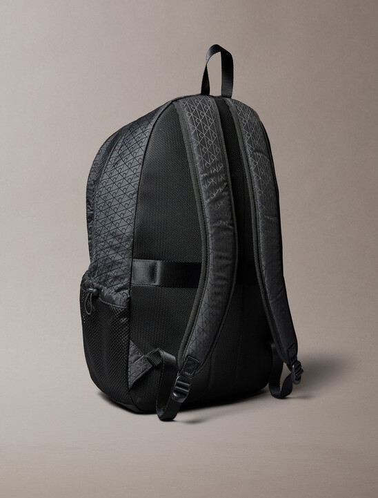 Water-Repellent Ripstop Logo Backpack