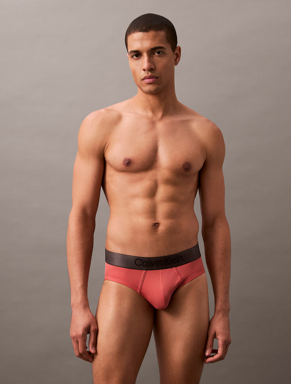 Brushed Micro Jersey Hipster Brief, Antique Pink, hi-res