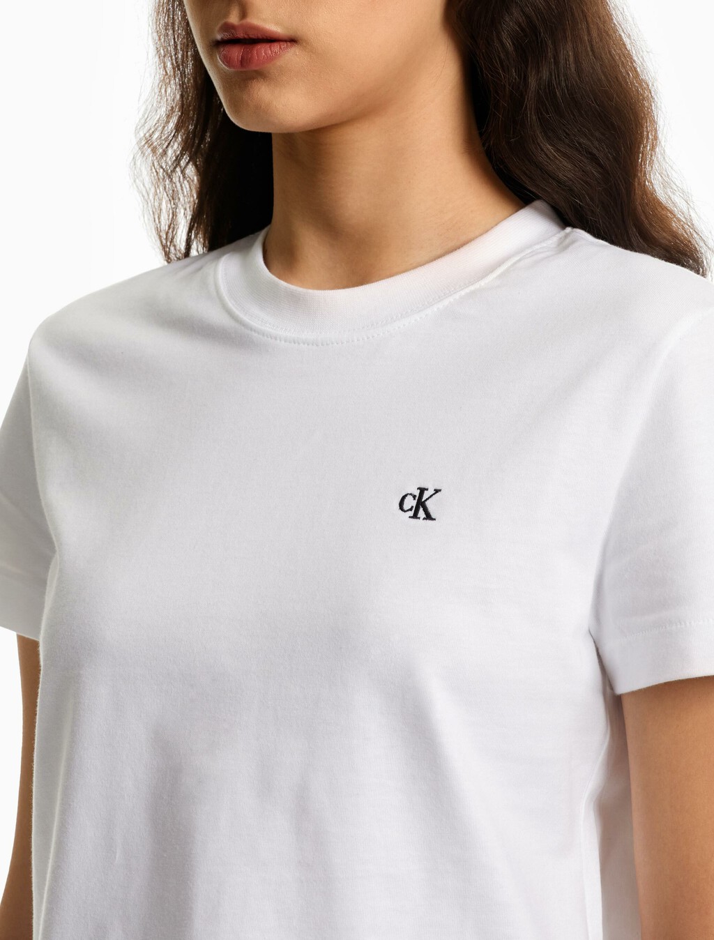 Classic Slim Tee, BRILLIANT WHT, hi-res