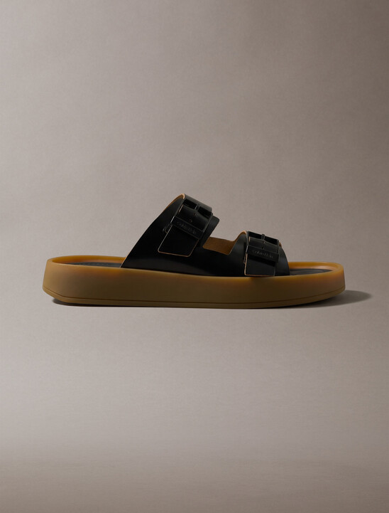 CK Milo - Leather Buckle Sandals