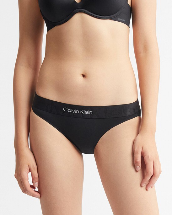 EMBOSSED ICON COTTON BIKINI