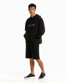 Hero Logo Terry Hoodie, Black Beauty, hi-res