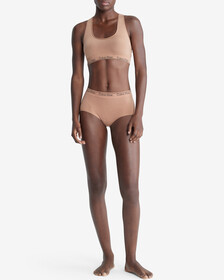 Modern Seamless Lightly Lined Bralette, SANDALWOOD, hi-res