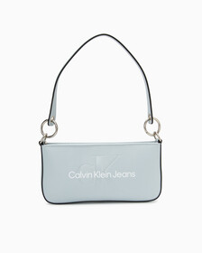 SCULPTED MONOGRAM SHOULDER POUCH, BLUE OASIS, hi-res