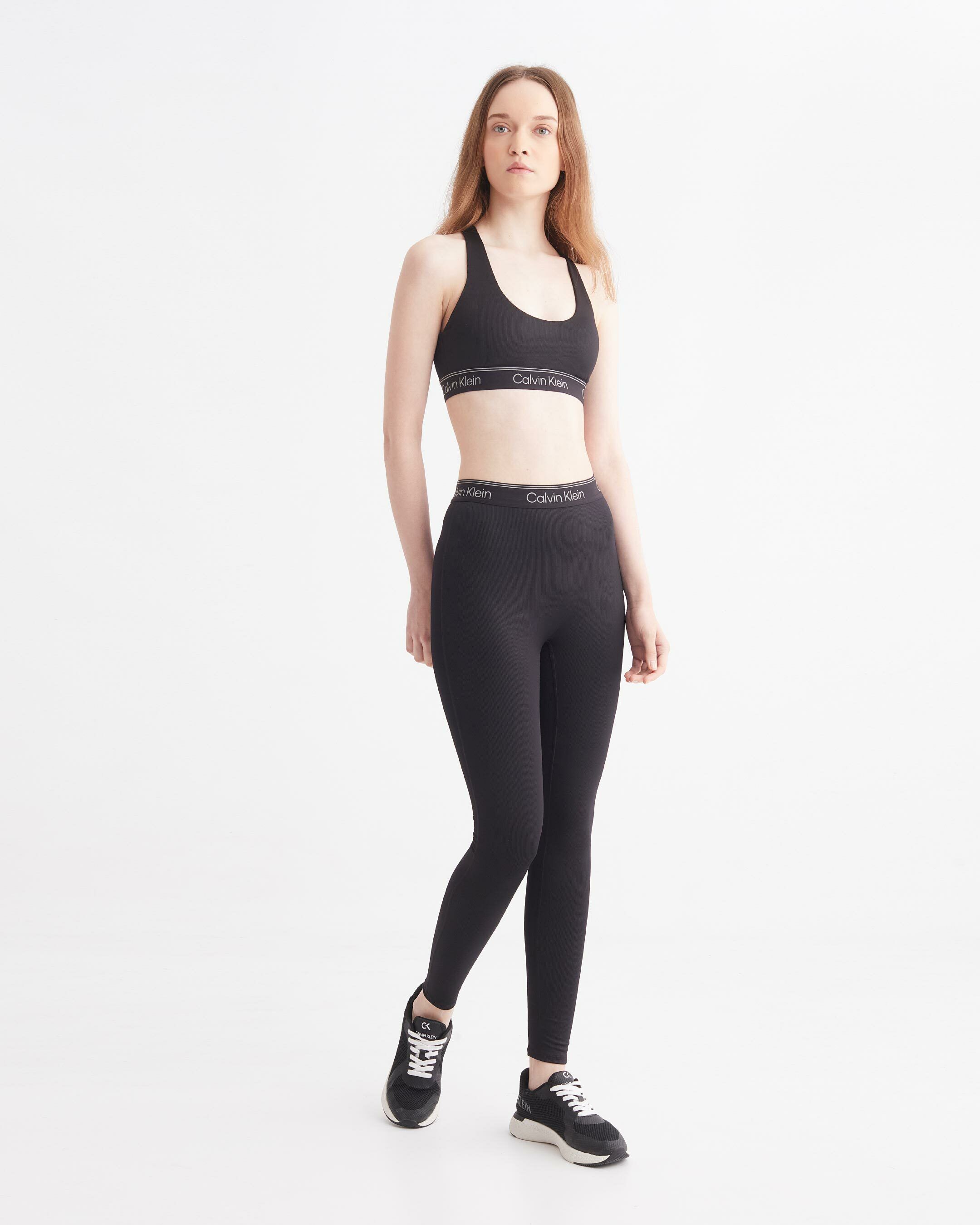 CK Athletic 7 8 Gym Leggings black Calvin Klein Malaysia