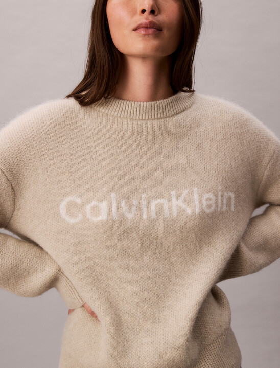 Alpaca Blend Logo Jumper