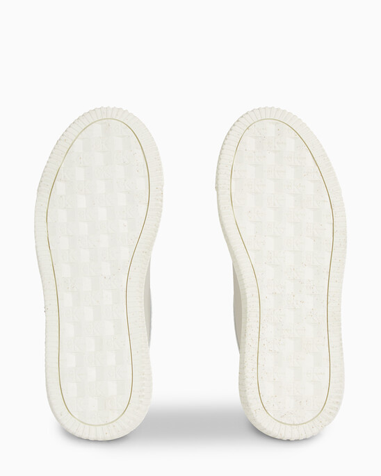 Faux Leather Trainers