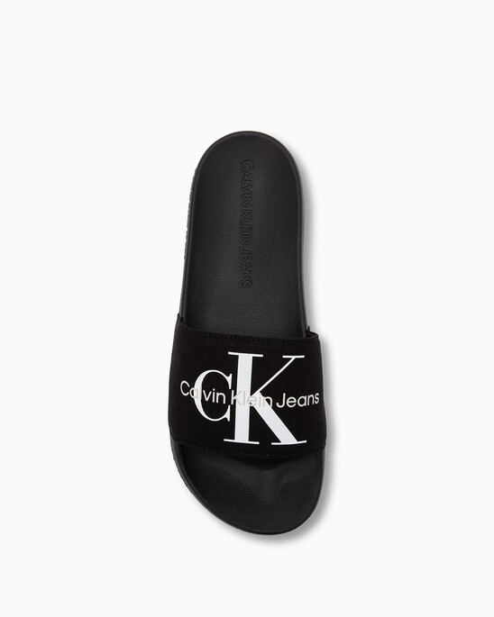 Monogram Cotton Slides