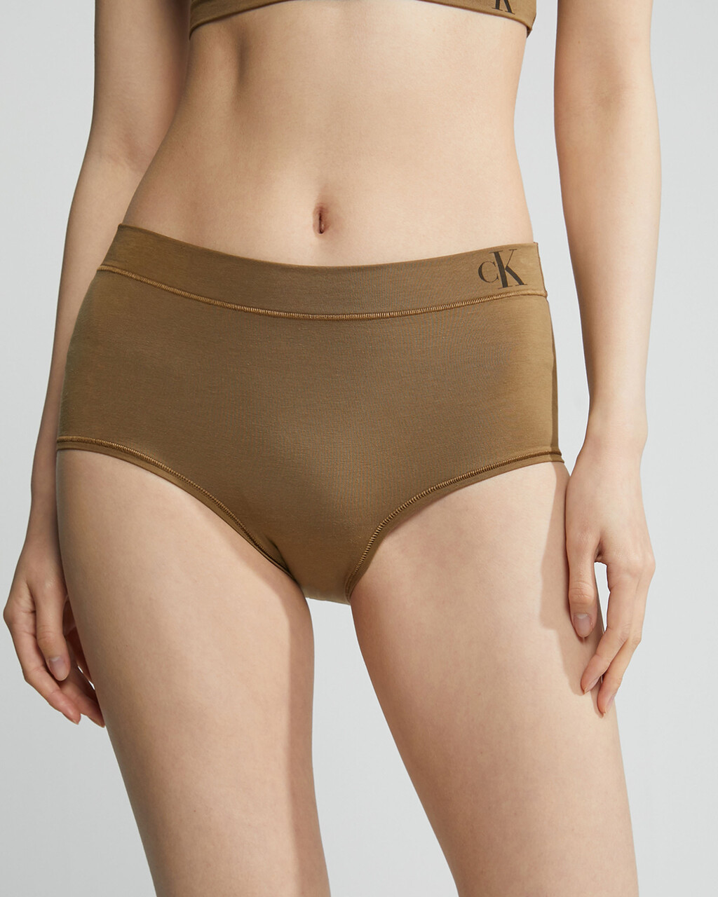 Flex Fit Mid Rise Briefs, Kangaroo, hi-res
