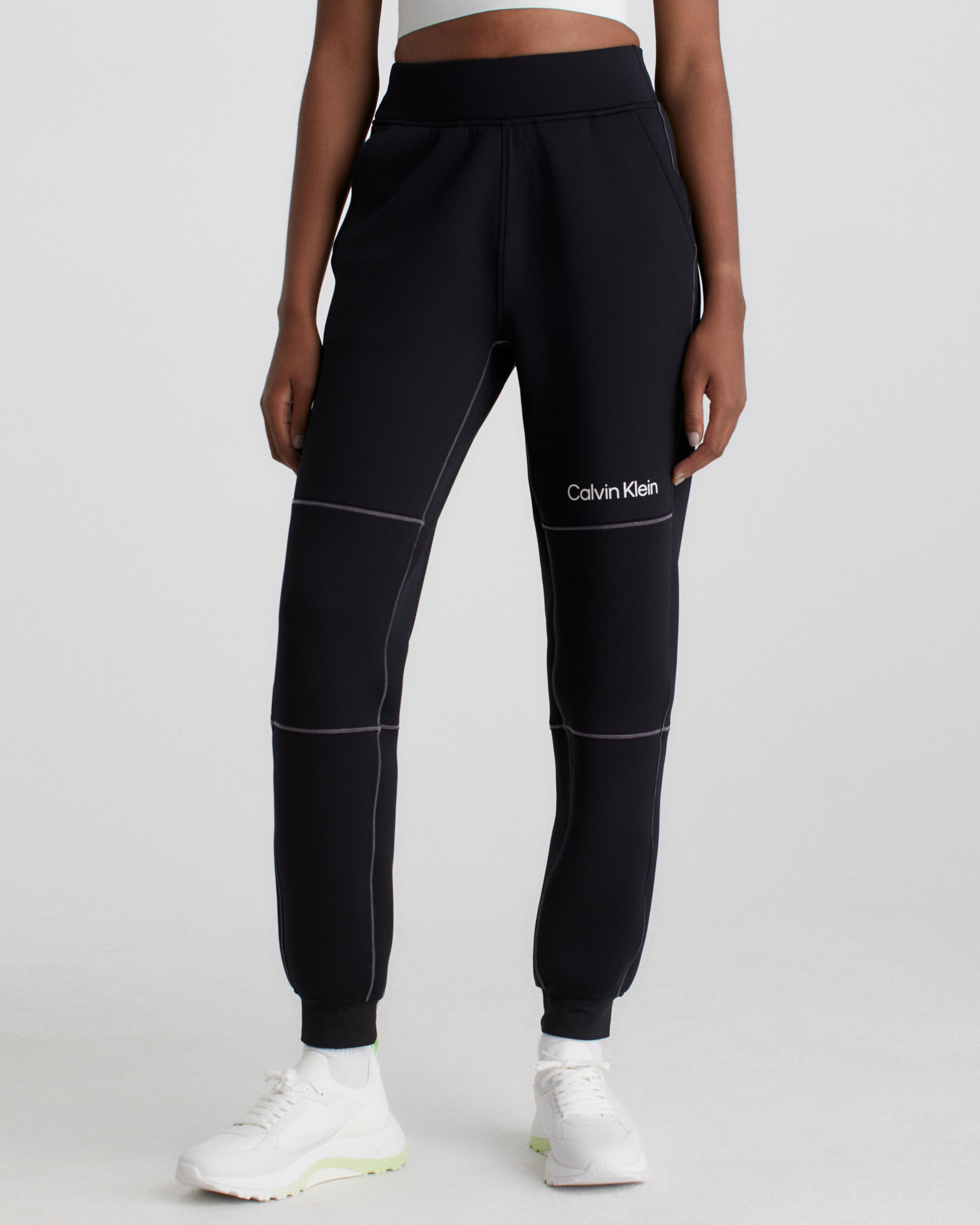 Relaxed Spacer Knit Joggers black Calvin Klein Malaysia