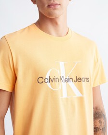 Monogram Organic Cotton Tee, Crushed Orange, hi-res